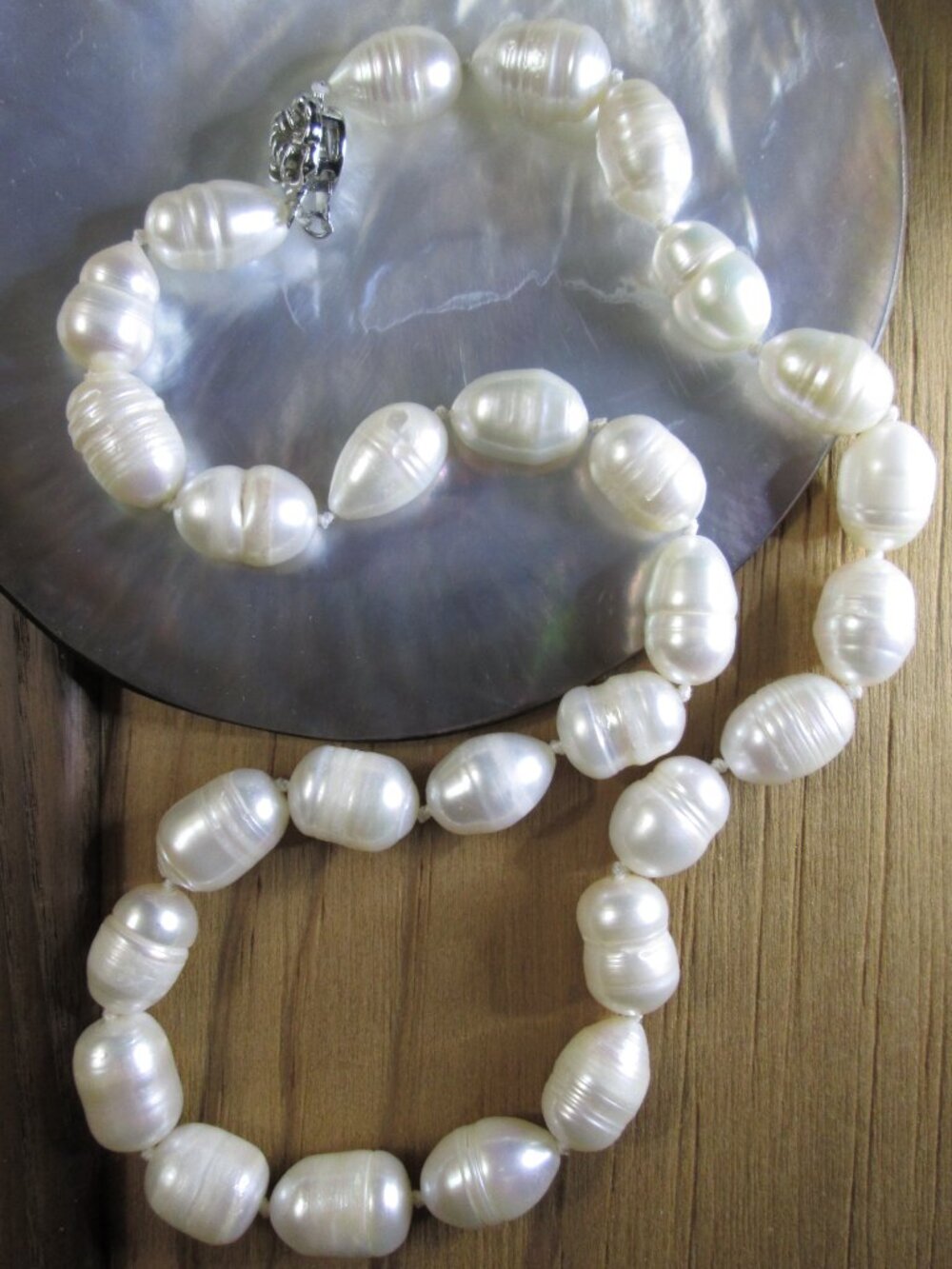 Freshwater Baroque 15mm Pearls Necklace